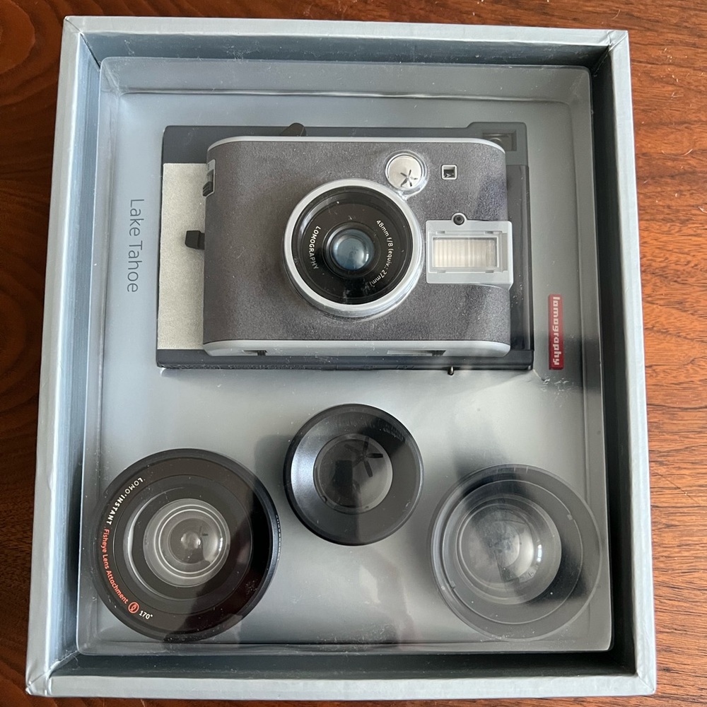 Lomo Instant Lake Tahoe Edition Lomography Camera New In Box